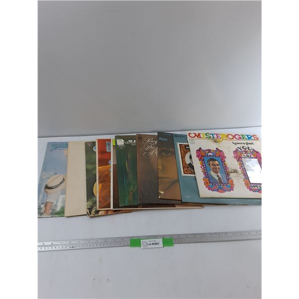 (10) Records - Billy Vaugn, André Previn, Hagood  Hardy, Misc