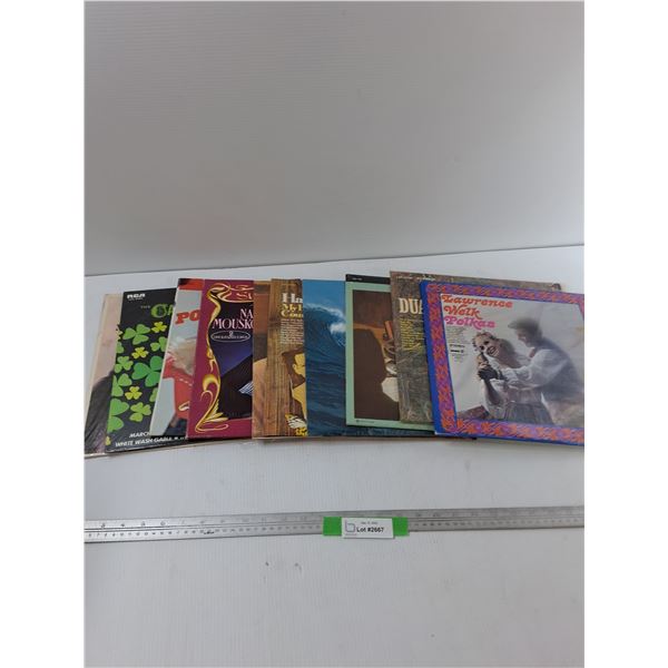 (10) Records - Jim Reeves, Hank Snow, Duane Eddy, Misc