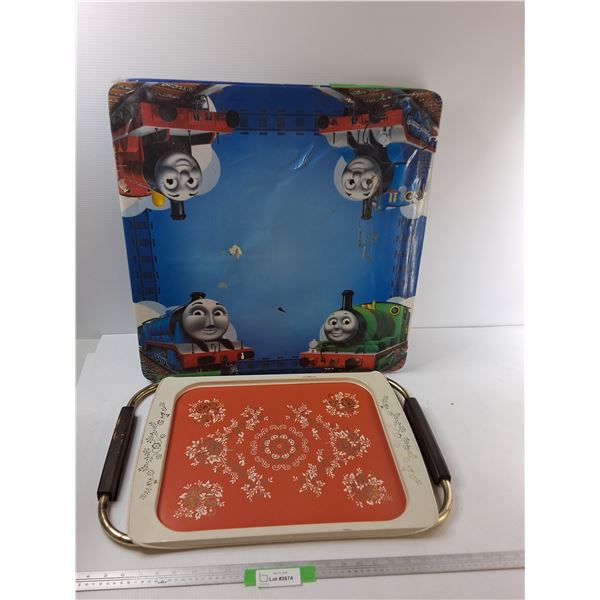 Thomas and Friends Table and Metal tray