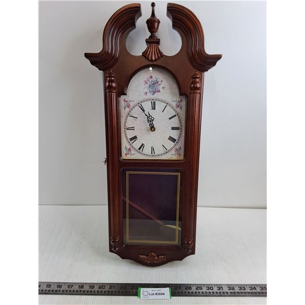 Grandmother Clock - 24" x 8.5" x 4" - Pickup Preferred