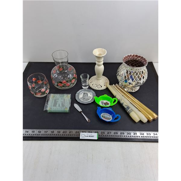 Vase, Candle Holder, Coasters, Souvenirs