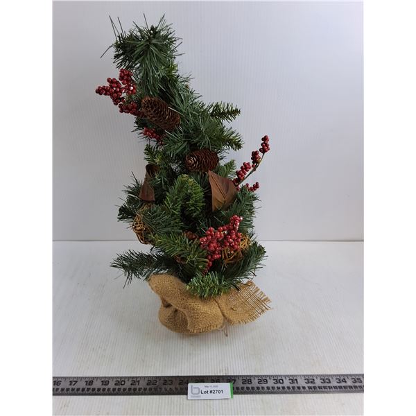 Sapling Pine Tree Decor - 21" Tall