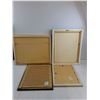 Image 2 : (4) Wall Art/Frames - Largest - 20" x 16"