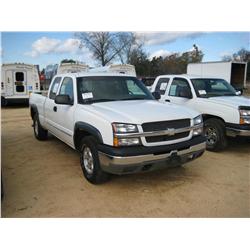 2003 CHEVROLET Z71 4X4 PICKUP
