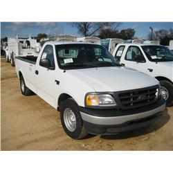 2000 FORD F150 PICKUP