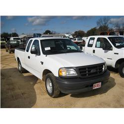 2003 FORD F150XL EXTENDED CAB PICKUP