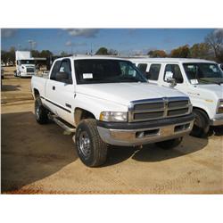 1998 DODGE RAM 2500 4X4 QUAD CAP PICKUP