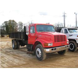 2000 INTERNATIONAL 4700 SINGLE AXLE FLATBED
