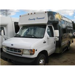 2002 FORD E450 PASSENGER VAN