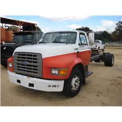 1995 FORD FSERIES S/A CAB & CHASSIS