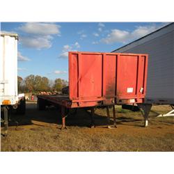 1987 GREAT DANE 48' FLATBED TRAILER