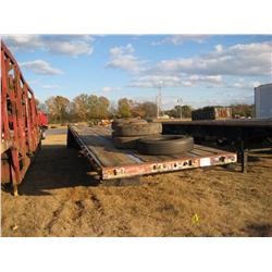 1979 TRANSCRAFT 42' FLATBED TRAILER