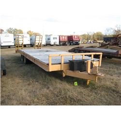 SHOPBUILT DUAL TANDEM TAG TRAILER
