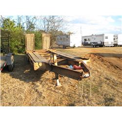 SHOPBUILT DUAL TANDEM TAG TRAILER