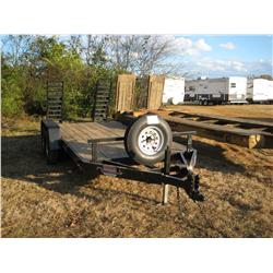 2007 HOOPER T/A TAG TRAILER S/N 71003759 DOVE