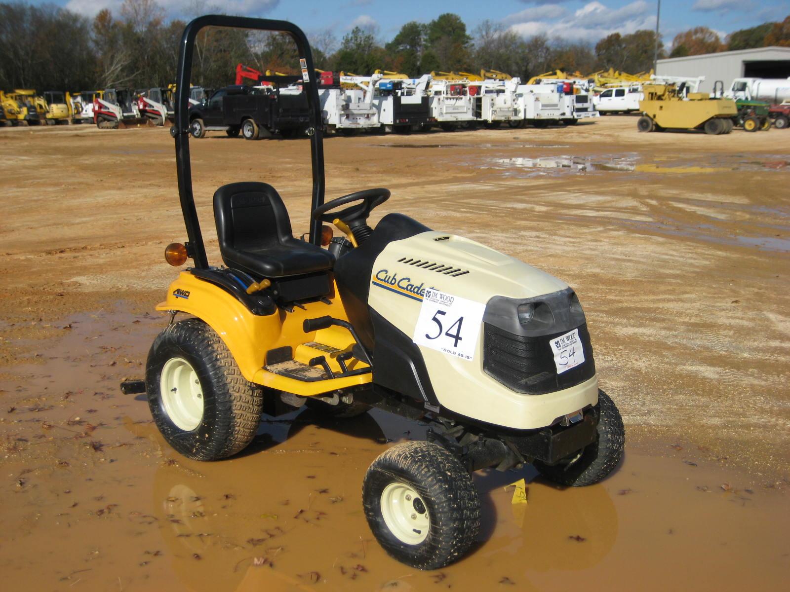 CUB CADET 5254 4X4 J.M. Wood Auction Company, Inc.
