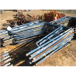 (1) LOT 6' WALK THROUGH SCAFFOLD