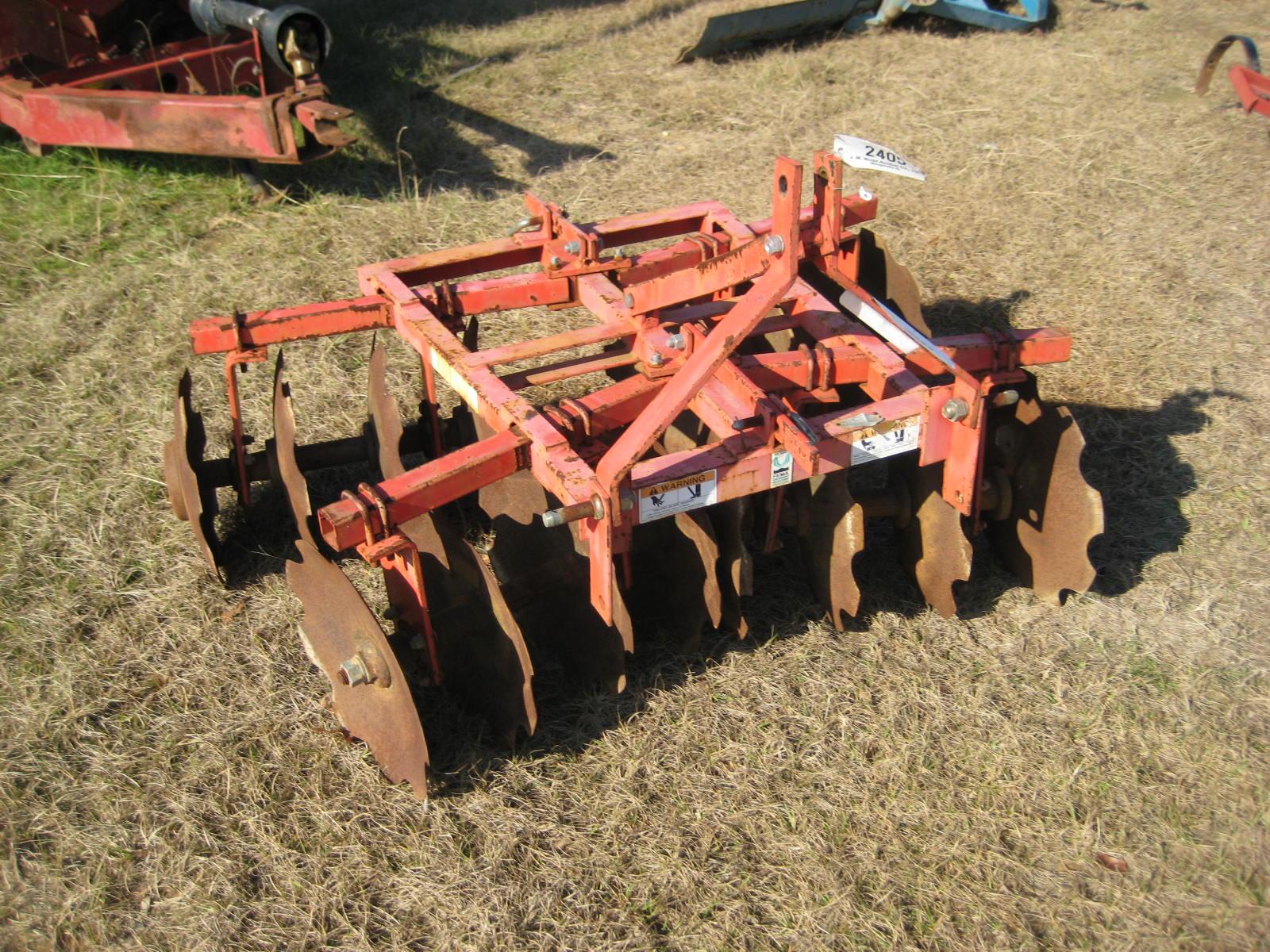 TUFLINE 5' DISC HARROW - J.M. Wood Auction Company, Inc.