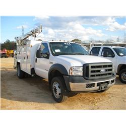 2006 FORD F550 4X4 S/A SERVICE TRUCK