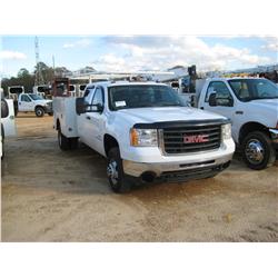 2007 GMC 3500 HD CREW CAB 4X4 SERVICE TRUCK