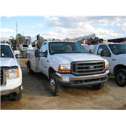 2001 FORD F550 SERVICE TRUCK