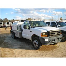 2001 FORD F550 FUEL & LUBE TRUCK