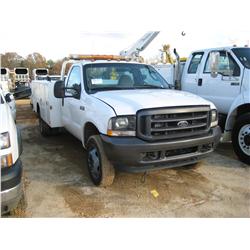 2004 FORD F550 XL SUPER DUTY SERVICE TRUCK