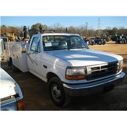 1996 FORD F350 XL SERVICE TRUCK