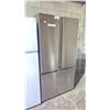Image 1 : HISENSE STAINLESS STEEL FRENCH DOOR FRIDGE WITH ROLLOUT FREEZER 36"W