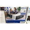 Image 2 : SEALY QUEEN MATTRESS WITH HEADBOARD, SHARPER IMAGE DEEP TISSUE MASSAGER & A MAINSTAYS MATTE FINISH