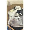 Image 2 : PALLET OF ASSORTED HOME GOODS INCLUDING - FAUX FUR THROW PILLOWS, TOILET SEATS, WASTE RECEPTACLES,