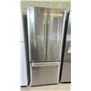 Image 1 : GALANZ STAINLESS STEEL FRENCH DOOR FRIDGE WITH ROLLOUT FREEZER 28"W