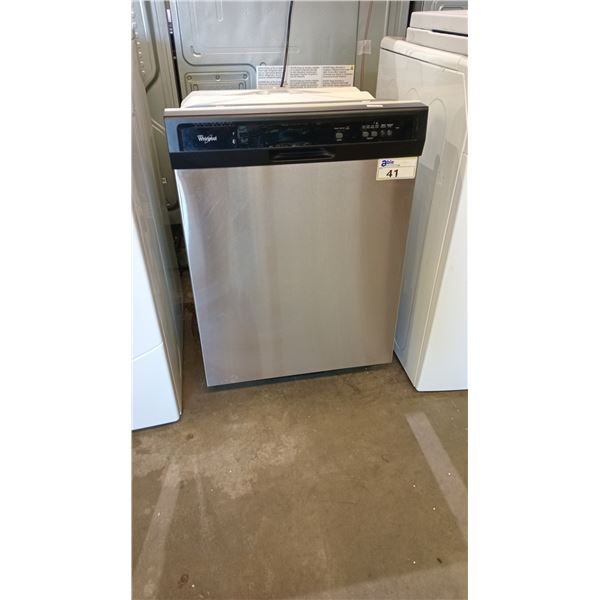 WHIRLPOOL STAINLESS STEEL DISHWASHER
