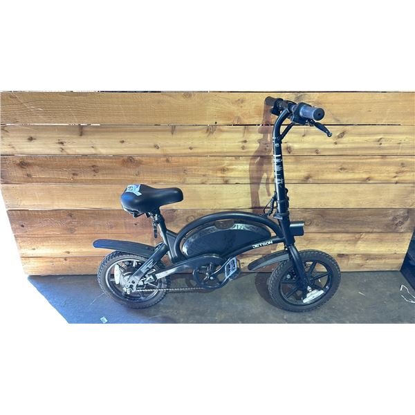 JETSON BOLT PRO E-BIKE (POWERS ON, NO CHARGER, UNKNOWN WORKING CONDITION)