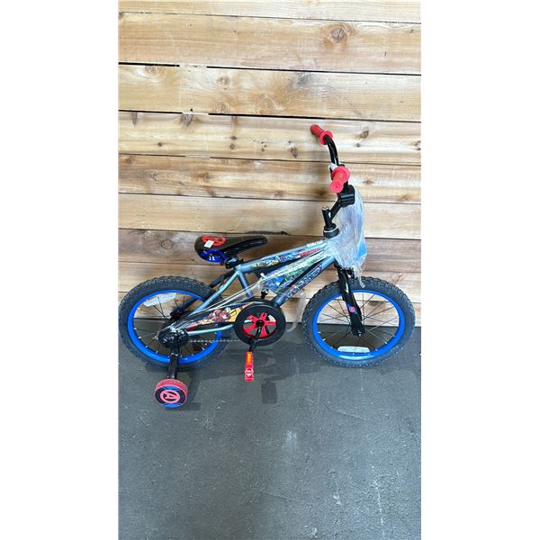 HUFFY AVENGERS KIDS BIKE WITH TRAINING WHEELS