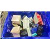 Image 3 : 2 BINS OF ASSORTED COSMETICS INCLUDING MARK GIFT SETS, SHOWER GEL, BODY BUTTER, MASCARA, PERFUME,