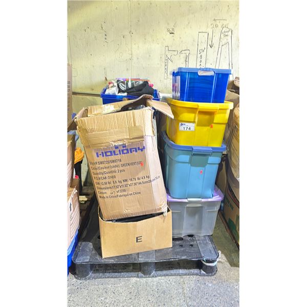 PALLET OF ASSORTED HOUSEHOLD ITEMS *MUST TAKE ALL*