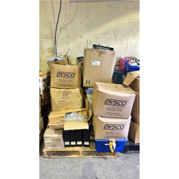 PALLET OF ASSORTED HOUSEHOLD ITEMS *MUST TAKE ALL*