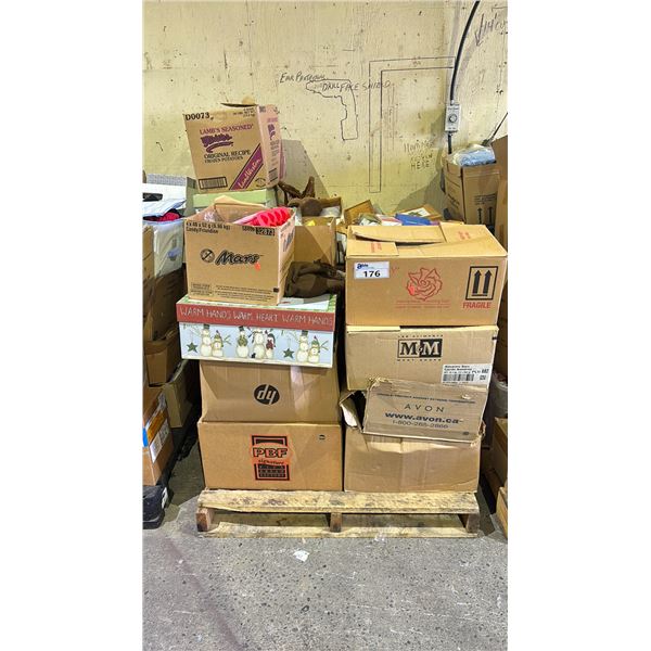 PALLET OF ASSORTED HOUSEHOLD ITEMS *MUST TAKE ALL*
