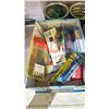 Image 2 : STATIONERY ITEMS INCLUDING SHARPIES, HIGHLIGHTERS, STAPLES, PENS, PENCILS & MORE