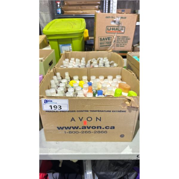 2 BOXES OF ASSORTED BODY LOTIONS, BODY SPRAY, SHOWER GEL & MORE