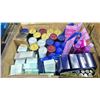 Image 2 : 2 BOXES OF SHIMMERING BODY POWDER, COLOGNE, PERFUME, MASCARA, DEODORANT, FACE CREAM,