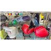 Image 2 : SCOOBY-DOO CHIA PET, BOXING GLOVES, BETTY BOOP MUG, WATER GUN, CAR SEAT COVER & 2 PLUSH DOLLS