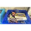 Image 3 : 2 BINS OF PERFUME, COLOGNE, KIDS STATIONERY ITEMS, DISNEY CLOCKS, JEWELRY CLEANER & MORE