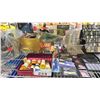 Image 3 : SHELF OF ASSORTED MAKEUP, NAIL SETS, EYELASHES, COMBS & FRAGRANCE OIL