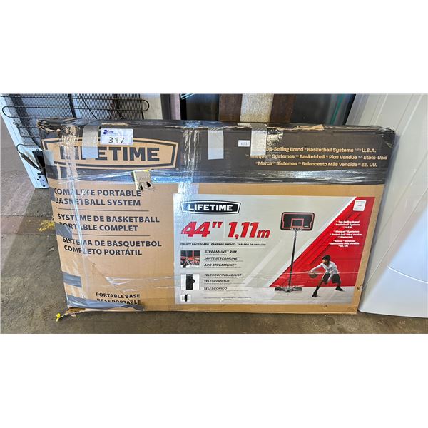 LIFETIME COMPLETE PORTABLE BASKETBALL SYSTEM