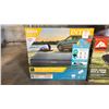 Image 2 : INTEX DURA-BEAM STANDARD QUEEN SIZE INFLATABLE MATTRESS & OZARK TRAIL QUEEN AIRBED WITH AC PUMP