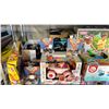 Image 2 : SHELF OF ASSORTED TOYS INCLUDING; MONSTER JAM MODEL CARS, NERF N SERIES PINPOINT, LITTLE TIKES