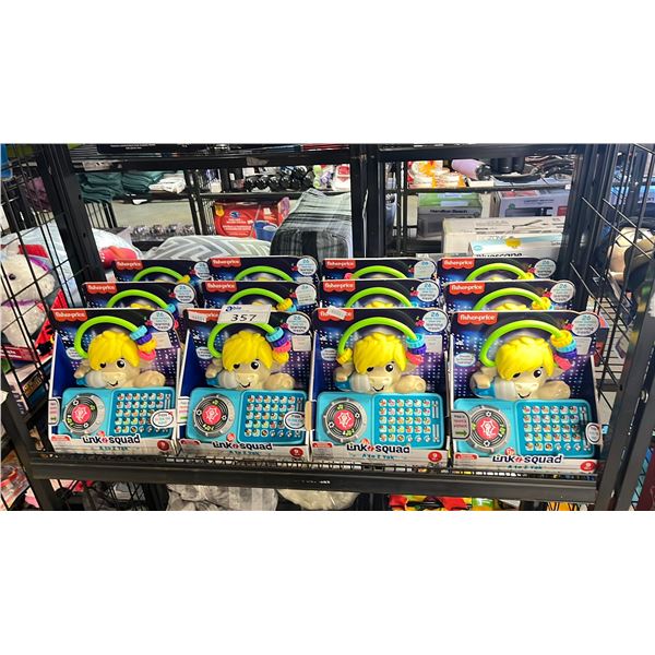 SHELF OF 12 FISHER PRICE LINK SQUAD A TO Z YAKS