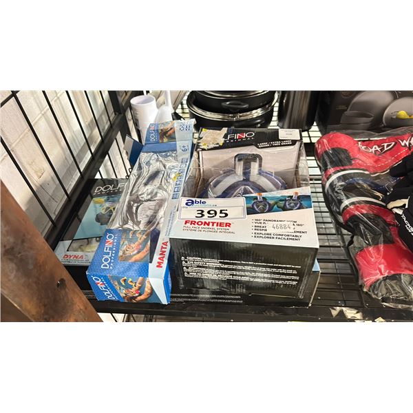 ASSORTED DOLFINO SNORKELING SETS